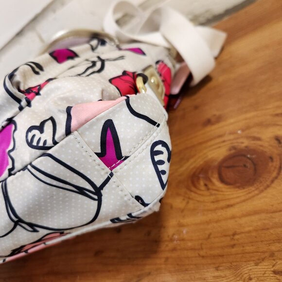 Coach Kyra Floral Print Shoulder bag Purse - Picture 10 of 14